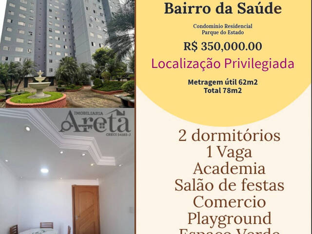 #86 JU - Apartamento para Venda em São Paulo - SP - 1